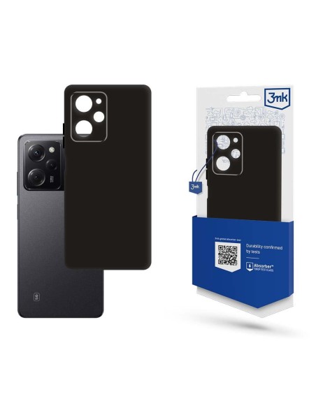 3mk matinis dėklas, skirtas Poco X5 Pro 5G – juodas 3mk matinis dėklas, skirtas Poco X5 Pro 5G – juodas
