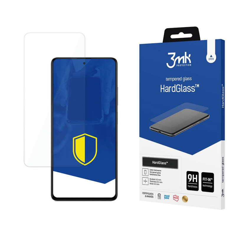 9H 3mk HardGlass™ stiklas ant Redmi Note 12 5G