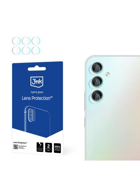 3mk Lens Protection™ hibridinis fotoaparato stiklas, skirtas Samsung Galaxy A34 5G 3mk Lens Protection™ hibridinis fotoaparato stiklas, skirtas Samsung Galaxy A34 5G
