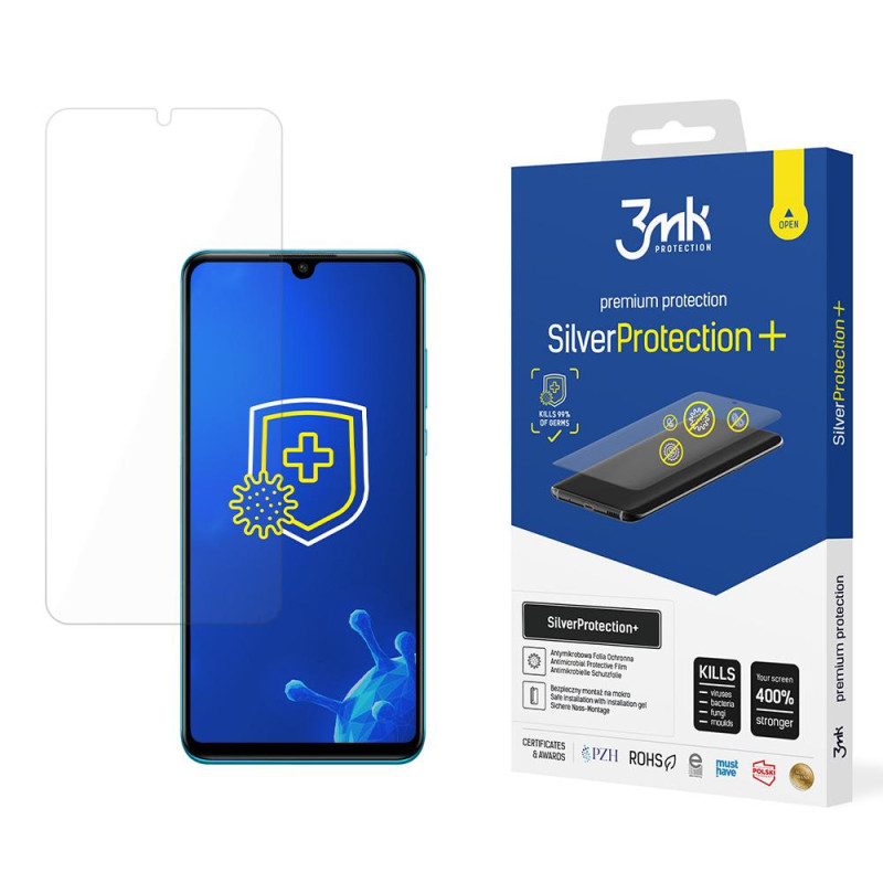 3mk SilverProtection+ apsauginė folija skirta Huawei P30 Lite 3mk SilverProtection+ apsauginė folija skirta Huawei P30 Lite