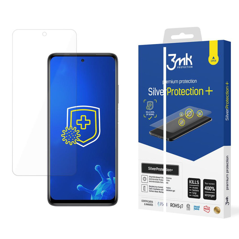 3mk SilverProtection+ apsauginė folija skirta Xiaomi Mi 10T Lite 5G 3mk SilverProtection+ apsauginė folija skirta Xiaomi Mi 10T Lite 5G