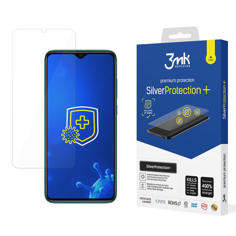 3mk SilverProtection+ apsauginė folija skirta Xiaomi Redmi Note 8 Pro