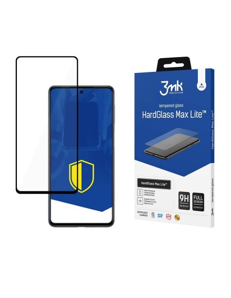 9H 3mk HardGlass Max Lite™ stiklas, skirtas Samsung Galaxy M53 5G 9H 3mk HardGlass Max Lite™ stiklas, skirtas Samsung Galaxy M53 5G