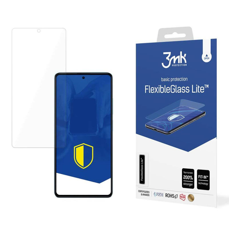 3mk FlexibleGlass Lite™ hibridinis stiklas su Redmi Note 12 Pro/ Pro+ 3mk FlexibleGlass Lite™ hibridinis stiklas su Redmi Note 12 Pro/ Pro+