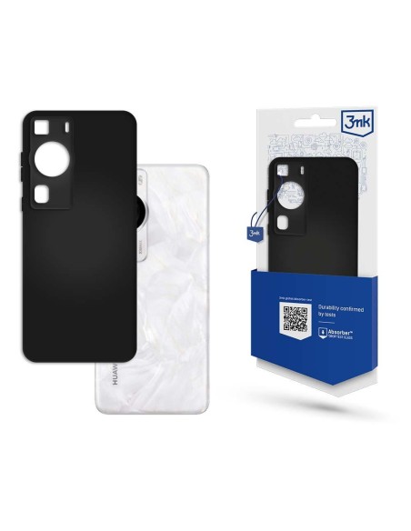 3mk matinis dėklas, skirtas Huawei P60 – juodas 3mk matinis dėklas, skirtas Huawei P60 – juodas