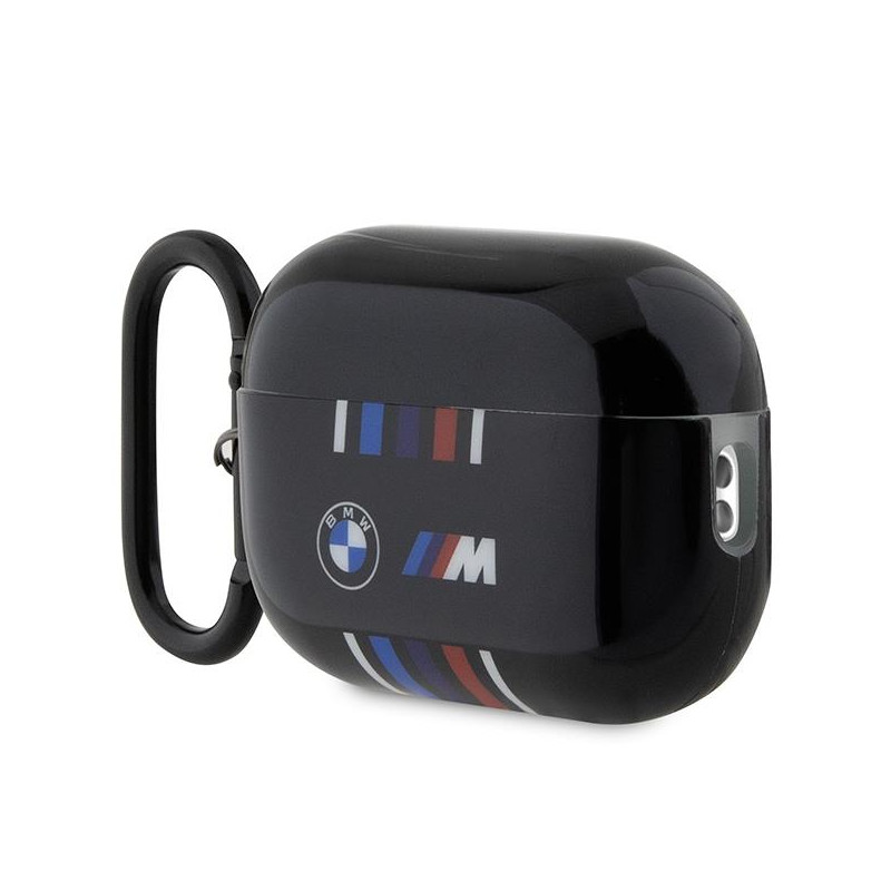 BMW Multiple Colored Lines dėklas, skirtas AirPods Pro 2nd gen - juodas