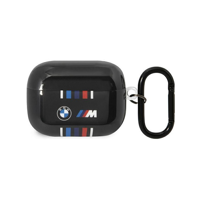 BMW Multiple Colored Lines dėklas, skirtas AirPods Pro - juodas