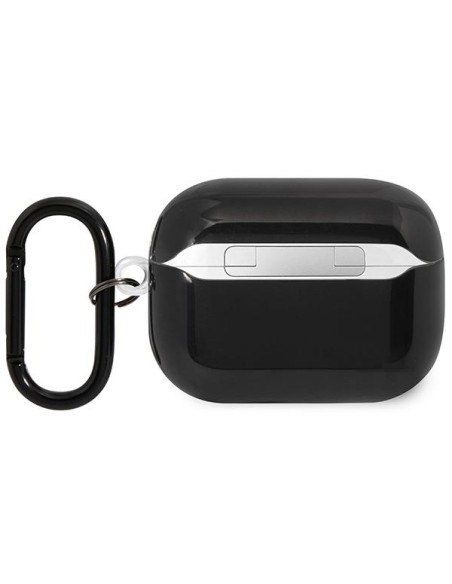 BMW Multiple Colored Lines dėklas, skirtas AirPods Pro - juodas BMW Multiple Colored Lines dėklas, skirtas AirPods Pro - juodas