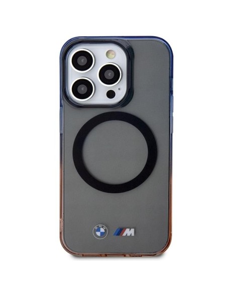 BMW Gradient Bumper MagSafe dėklas iPhone 14 Pro Max - pilkas BMW Gradient Bumper MagSafe dėklas iPhone 14 Pro Max - pilkas