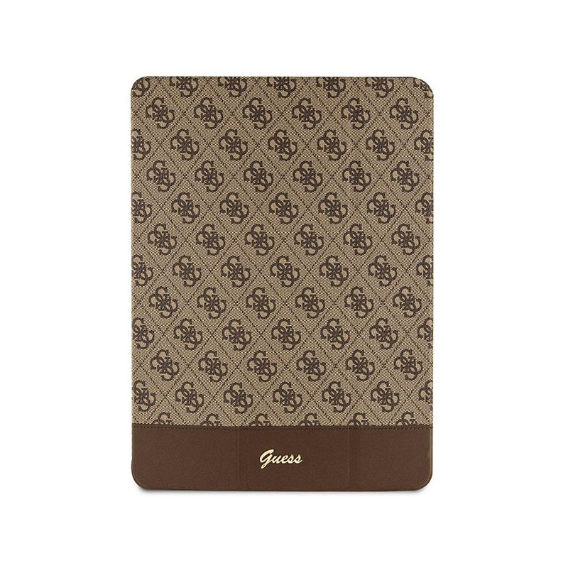 Guess 4G Stripe Allover dėklas iPad Pro 12,9" - rudas Guess 4G Stripe Allover dėklas iPad Pro 12,9" - rudas