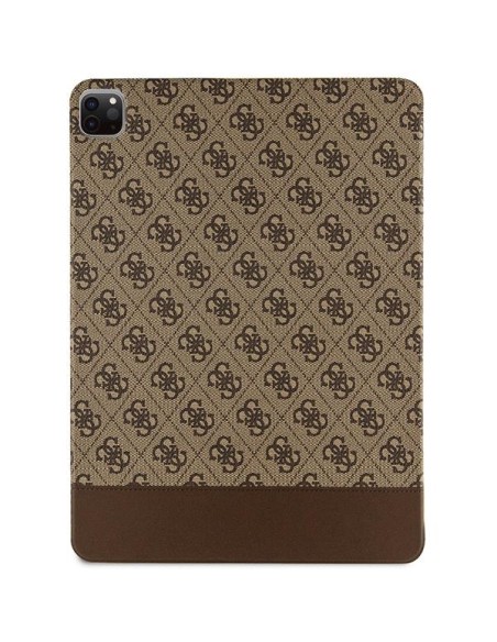 Guess 4G Stripe Allover dėklas iPad Pro 12,9" - rudas Guess 4G Stripe Allover dėklas iPad Pro 12,9" - rudas