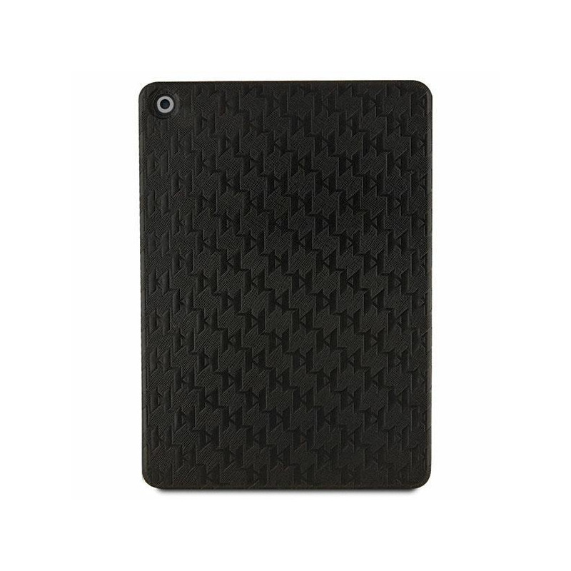 Karl Lagerfeld Saffiano Monogram Choupette dėklas iPad 10,2" - juodas