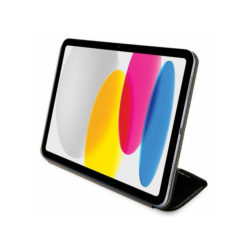 Karl Lagerfeld Saffiano Monogram Choupette dėklas iPad 10,9" - juodas