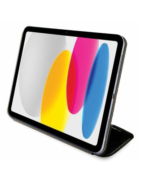 Karl Lagerfeld Saffiano Monogram Choupette dėklas iPad 10,9" - juodas