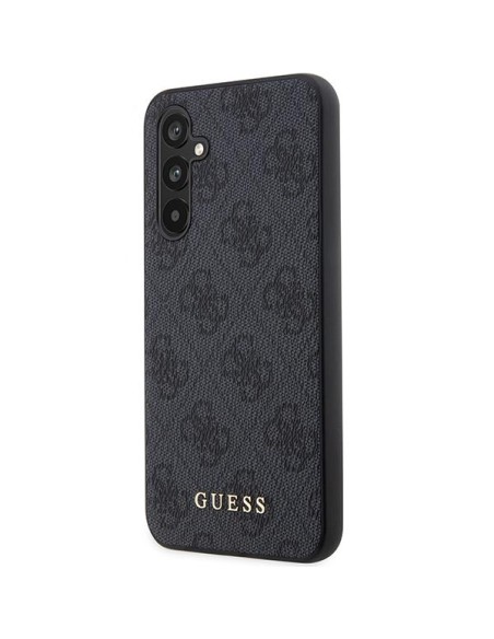Guess 4G Metal Gold Logo dėklas, skirtas Samsung Galaxy A54 5G - pilkas Guess 4G Metal Gold Logo dėklas, skirtas Samsung Galaxy A54 5G - pilkas