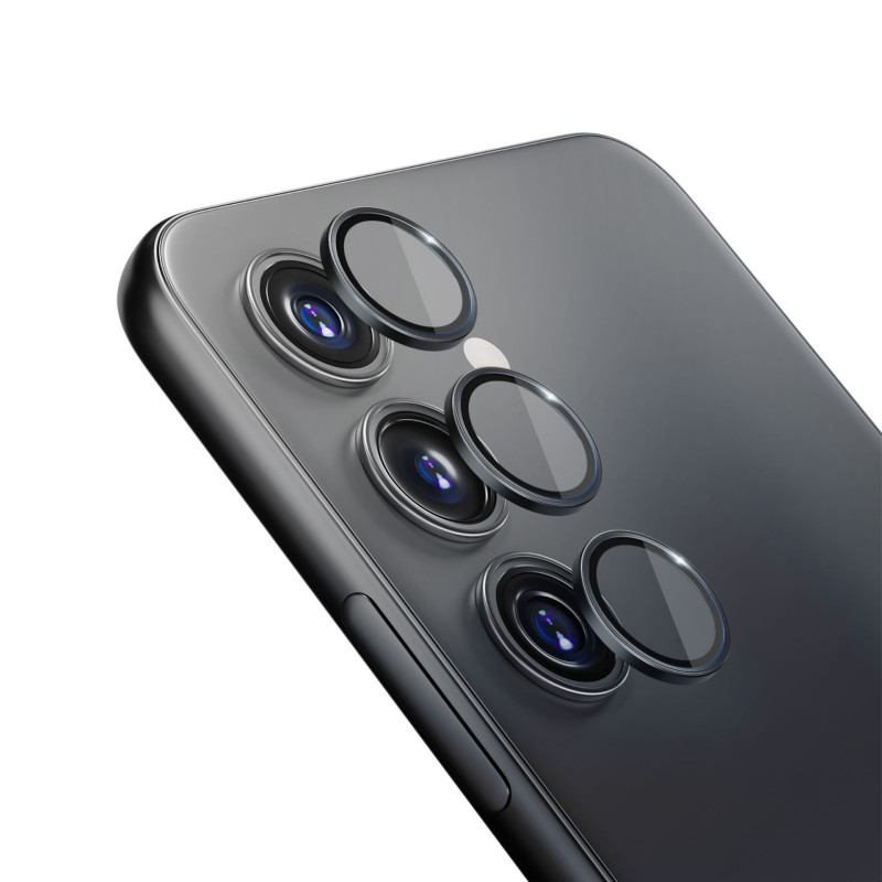 3mk Lens Protection Pro kameros dangtelis, skirtas Samsung Galaxy A24 4G – juodas