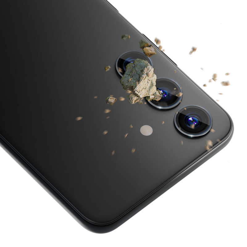 3mk Lens Protection Pro kameros dangtelis, skirtas Samsung Galaxy A24 4G – juodas