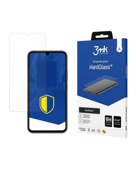 9H 3mk HardGlass™ stiklas „Samsung Galaxy A34 5G“. 9H 3mk HardGlass™ stiklas „Samsung Galaxy A34 5G“.