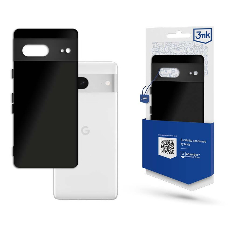 3mk matinis dėklas, skirtas Google Pixel 8 5G – juodas 3mk matinis dėklas, skirtas Google Pixel 8 5G – juodas