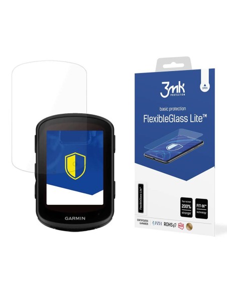 3mk FlexibleGlass Lite™ hibridinis stiklas, skirtas Garmin Edge 840 3mk FlexibleGlass Lite™ hibridinis stiklas, skirtas Garmin Edge 840