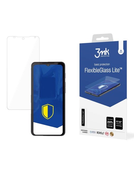 3mk FlexibleGlass Lite™ hibridinis stiklas, skirtas CAT S75 3mk FlexibleGlass Lite™ hibridinis stiklas, skirtas CAT S75