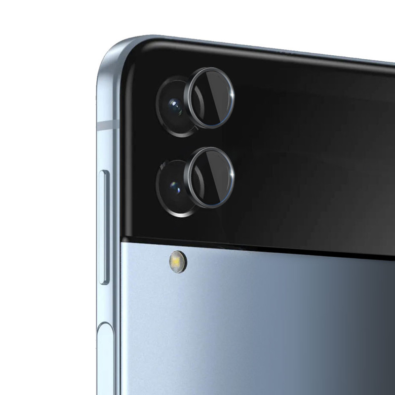 3mk Lens Protection Pro fotoaparato dangtelis, skirtas Samsung Galaxy Z Flip 4 – juodas