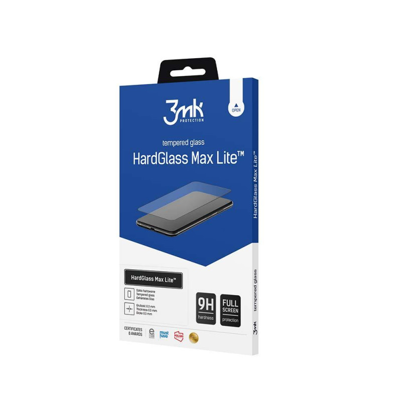 9H 3mk HardGlass Max Lite™ stiklas ant Oppo F21 Pro 9H 3mk HardGlass Max Lite™ stiklas ant Oppo F21 Pro