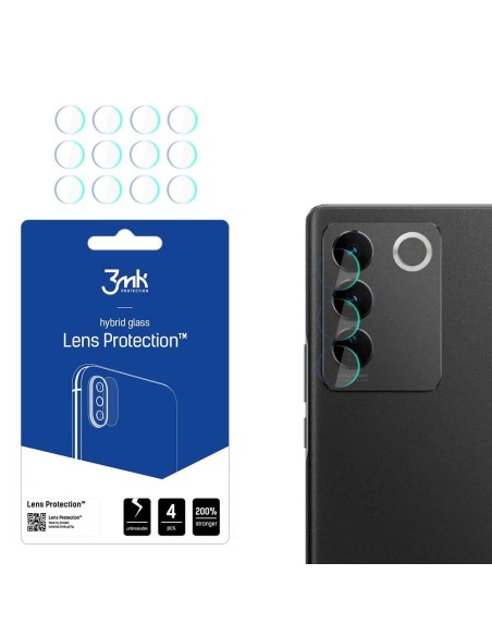 3mk Lens Protection™ hibridinis fotoaparato stiklas, skirtas Vivo S16 3mk Lens Protection™ hibridinis fotoaparato stiklas, skirtas Vivo S16