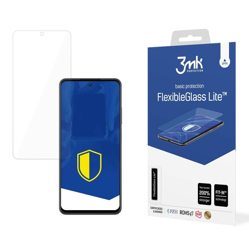 3mk FlexibleGlass Lite™ hibridinis stiklas „Realme C55“.