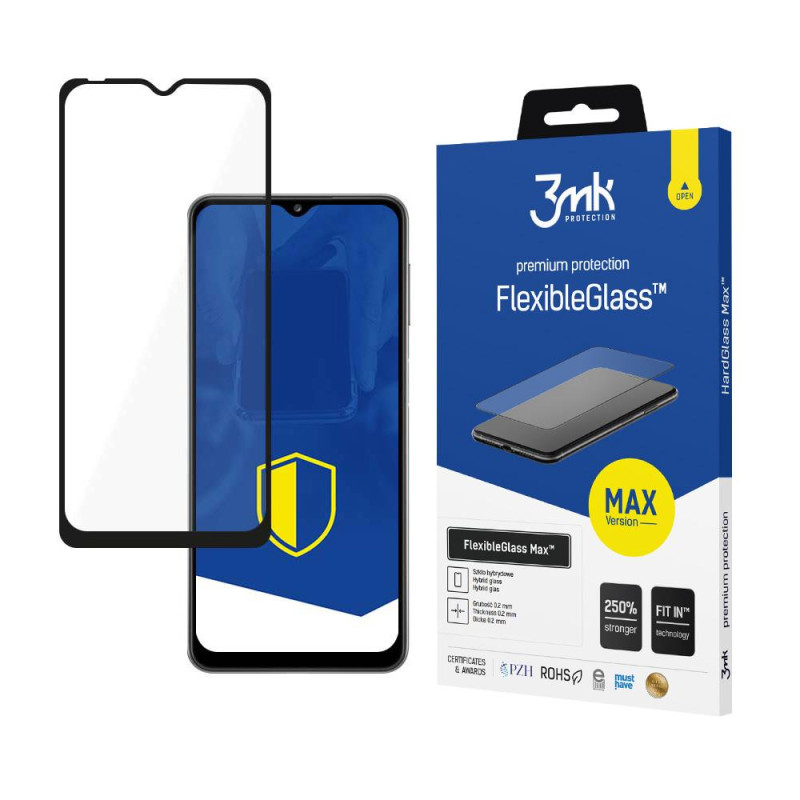 3mk FlexibleGlass Max™ hibridinis stiklas, skirtas Samsung Galaxy A22 5G