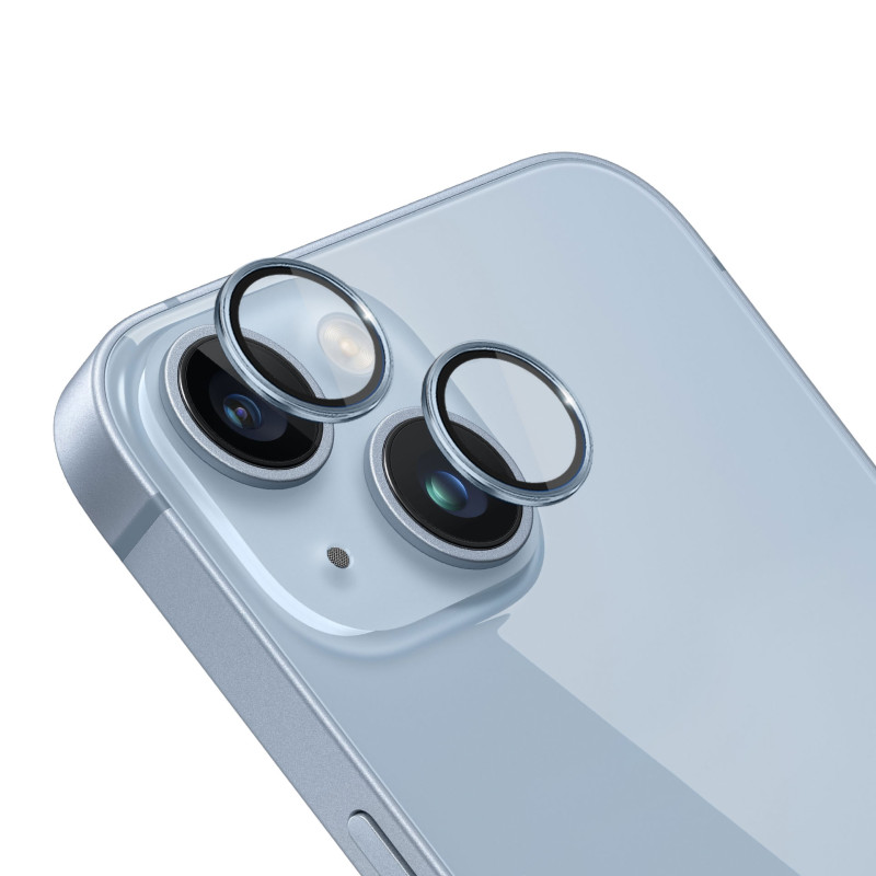 3mk Lens Protection Pro fotoaparato dangtelis, skirtas iPhone 14 Plus – mėlynas