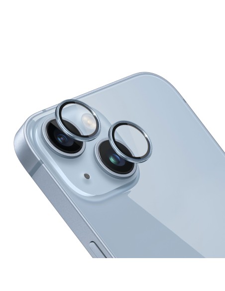 3mk Lens Protection Pro fotoaparato dangtelis, skirtas iPhone 14 Plus – mėlynas 3mk Lens Protection Pro fotoaparato dangtelis, skirtas iPhone 14 Plus – mėlynas