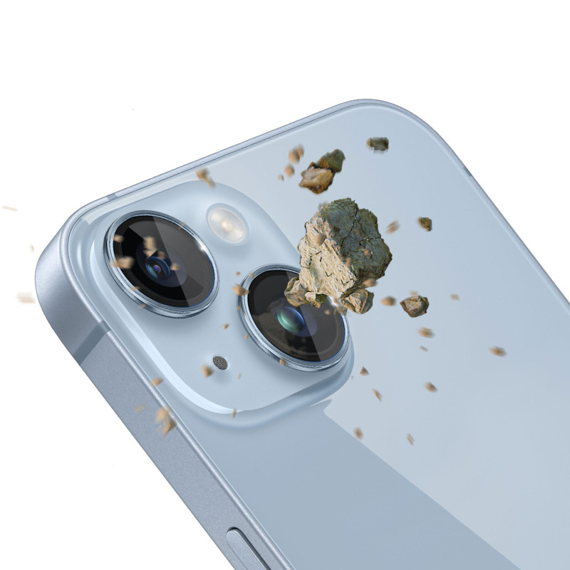 3mk Lens Protection Pro fotoaparato dangtelis, skirtas iPhone 14 Plus – mėlynas