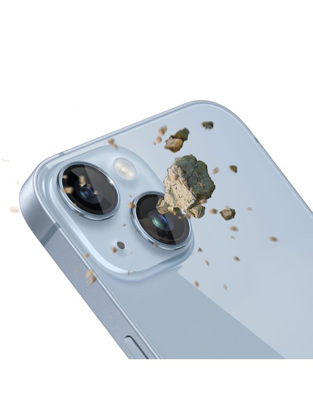 3mk Lens Protection Pro fotoaparato dangtelis, skirtas iPhone 14 Plus – mėlynas 3mk Lens Protection Pro fotoaparato dangtelis, skirtas iPhone 14 Plus – mėlynas