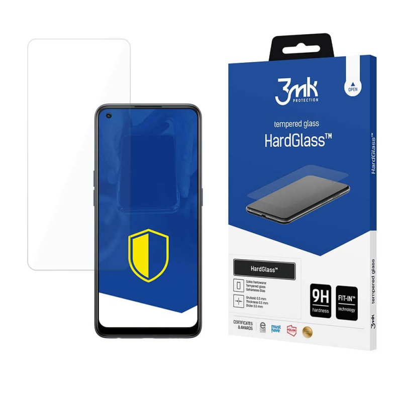 9H 3mk HardGlass™ stiklas ant Oppo Reno8 T 5G