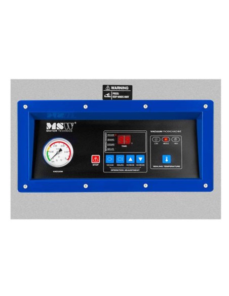 Pakavimo mašinos kameros vakuuminis sandariklis maisto maišeliams 40cm laisvai stovintis 900W MSW VPM-900G Pakavimo mašinos kameros vakuuminis sandariklis maisto maišeliams 40cm laisvai stovintis 900W MSW VPM-900G
