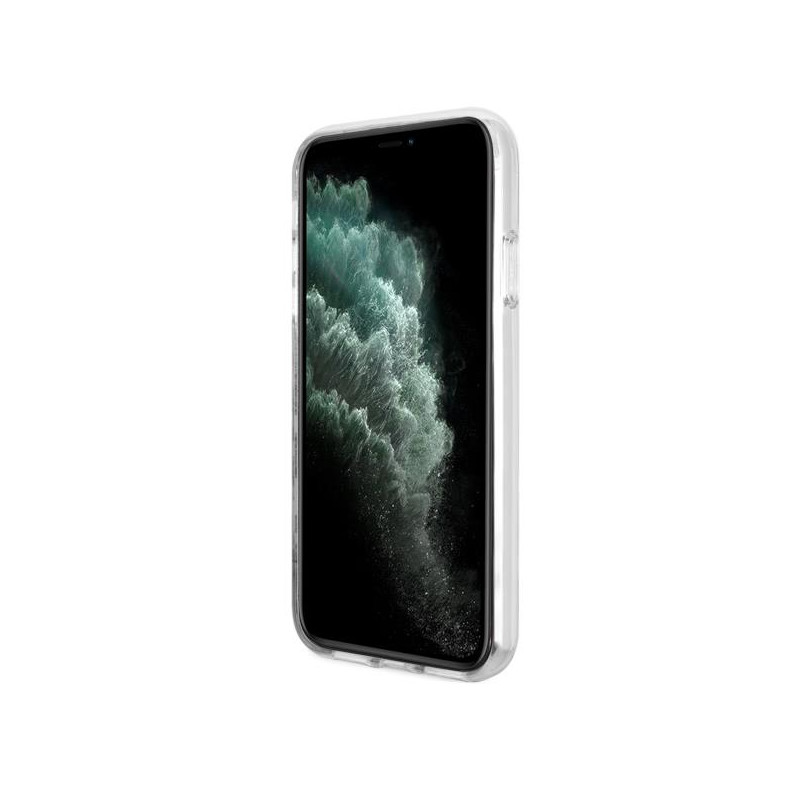 Guess 4G MagSafe dėklas iPhone 11 - rudas
