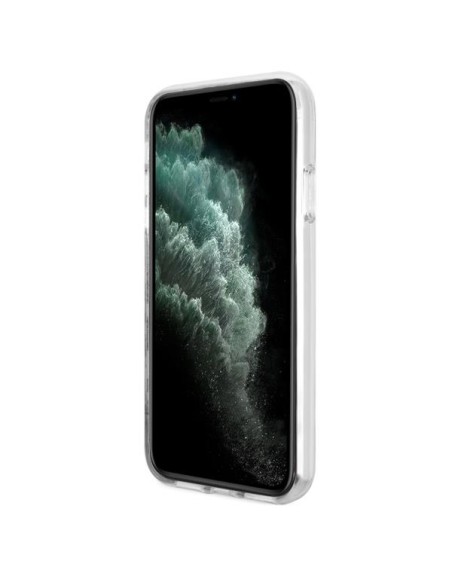 Guess 4G MagSafe dėklas iPhone 11 - rudas Guess 4G MagSafe dėklas iPhone 11 - rudas