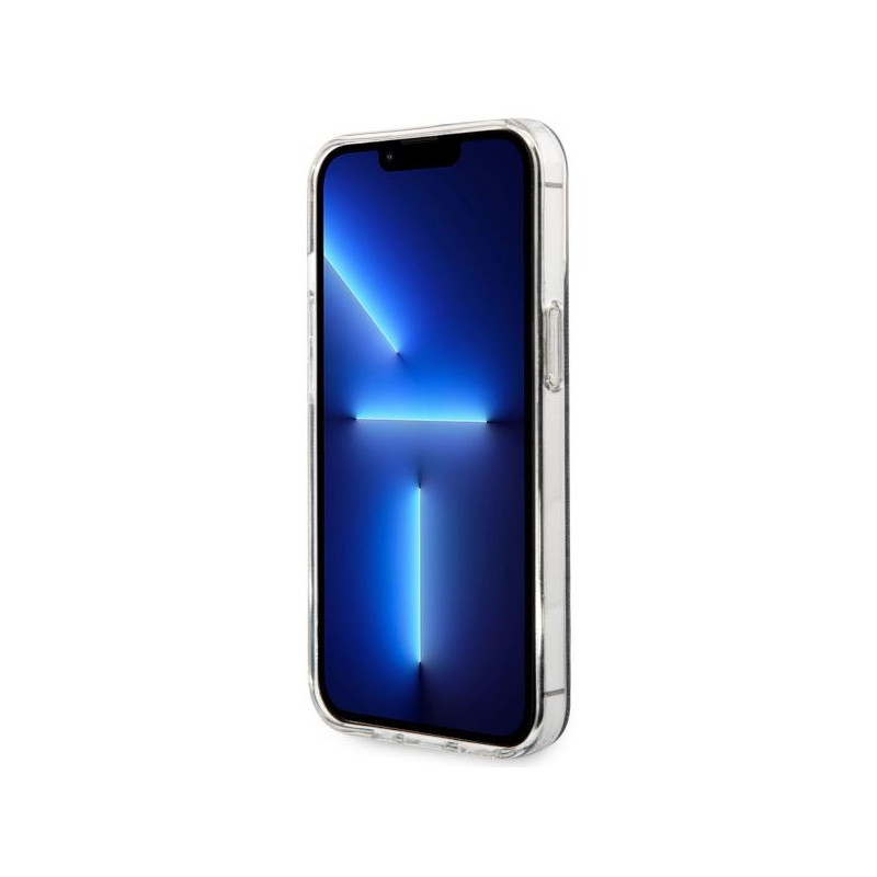 Guess 4G MagSafe dėklas iPhone 13 Pro / iPhone 13 - juodas