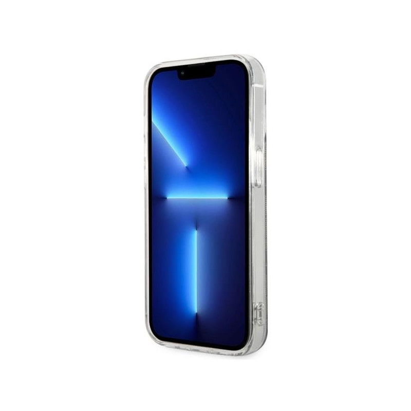 Guess 4G MagSafe dėklas iPhone 14 Pro - rudas