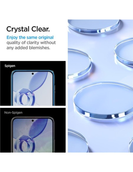 Spigen ALM Glas.tR grūdintas stiklas Samsung Galaxy A54 5G - 2 vnt. Spigen ALM Glas.tR grūdintas stiklas Samsung Galaxy A54 5G - 2 vnt.