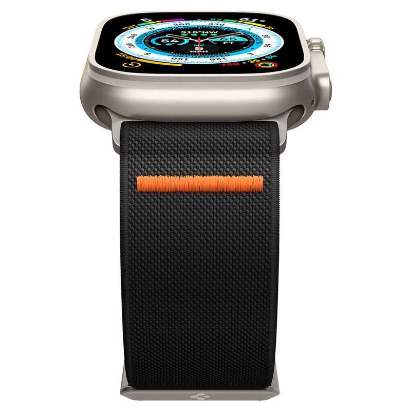 „Spigen Fit Lite Ultra“ dirželis, skirtas Apple Watch 4/ 5/ 6/ 7/ 8/ 9/ SE/ Ultra (42/ 44/ 45/ 49 mm) – juodas „Spigen Fit Lite Ultra“ dirželis, skirtas Apple Watch 4/ 5/ 6/ 7/ 8/ 9/ SE/ Ultra (42/ 44/ 45/ 49 mm) – juodas