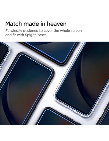 Spigen Glas.tR Plonas grūdintas stiklas Samsung Galaxy A34 5G - 2 vnt. Spigen Glas.tR Plonas grūdintas stiklas Samsung Galaxy A34 5G - 2 vnt.