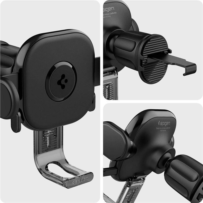Spigen OneTap UTS12 universalus laikiklis automobilio orlaidei - juodas