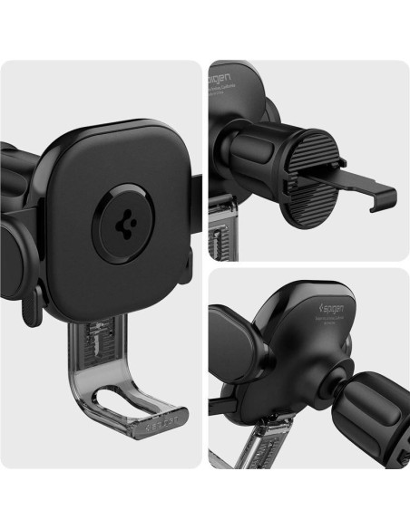 Spigen OneTap UTS12 universalus laikiklis automobilio orlaidei - juodas Spigen OneTap UTS12 universalus laikiklis automobilio orlaidei - juodas