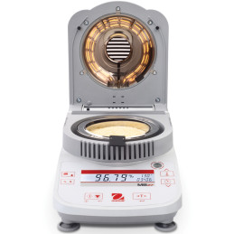 Laboratorinis tikslus halogeninis drėgmės analizatorius LCD 160C 90g / 0,001g - OHAUS MB27