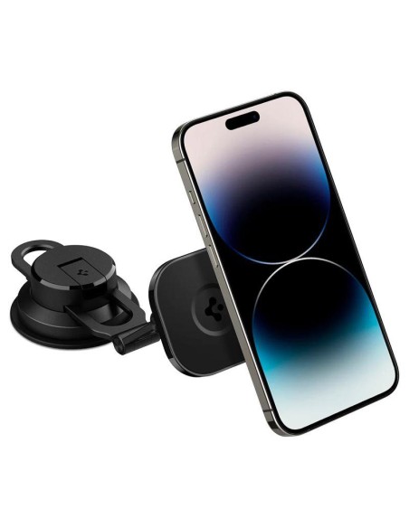 Spigen OneTap ITS35-3 magnetinis laikiklis su MagSafe kabinai ir automobilio langui - juodas Spigen OneTap ITS35-3 magnetinis laikiklis su MagSafe kabinai ir automobilio langui - juodas