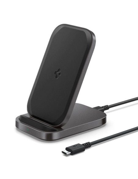 Spigen ArcField PF2102 belaidis įkroviklis 15W - juodas Spigen ArcField PF2102 belaidis įkroviklis 15W - juodas