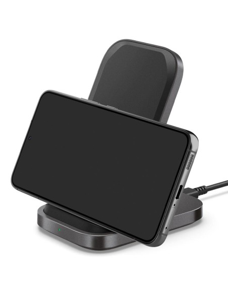 Spigen ArcField PF2102 belaidis įkroviklis 15W - juodas Spigen ArcField PF2102 belaidis įkroviklis 15W - juodas