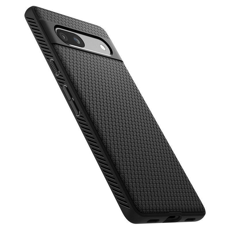 Spigen Liquid Air dėklas, skirtas Google Pixel 7A – matinė juoda